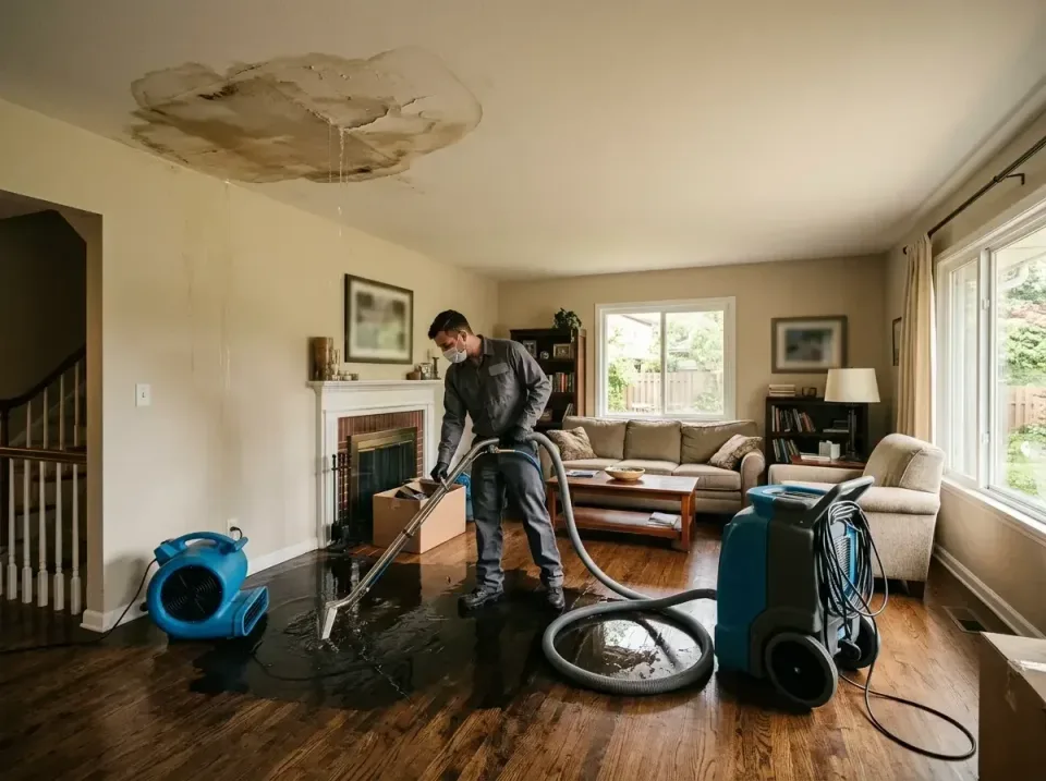 attic-pipe-burst-ceiling-drip-008 — frequently asked questions, Water Damage Restoration & Carpet Care in McRae-Helena, GA